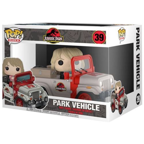 Jurassic Park Pop! Rides Vinyl Figurine Park Vehicle 15 Cm