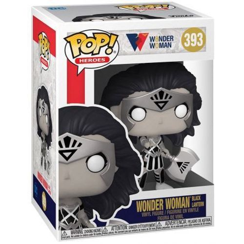 Figurine Funko Pop - Wonder Woman 80 Ans N°393 - Wonder Woman Black Lantern (54977)