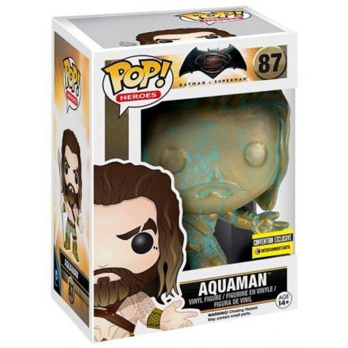Figurine Pop - Batman Vs Superman - Aquaman Patina - Funko Pop