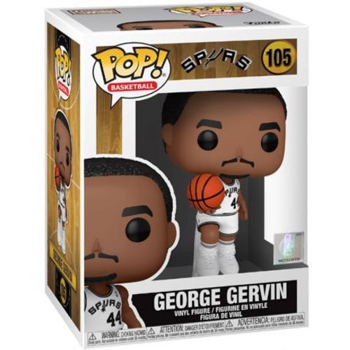 Figurine Funko Pop - Nba N°105 - George Gervin - Spurs (55218)