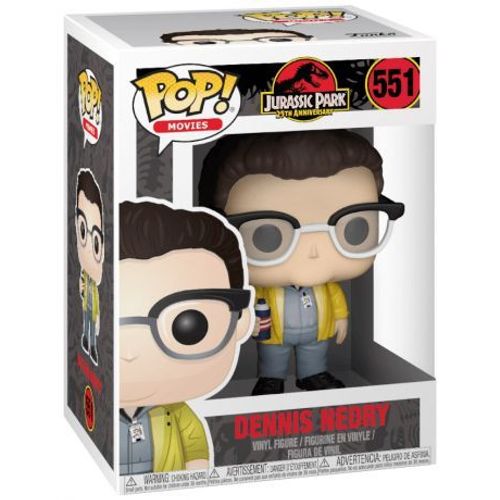 Figurine Pop - Jurassic Park - Dennis Nedry - Funko Pop