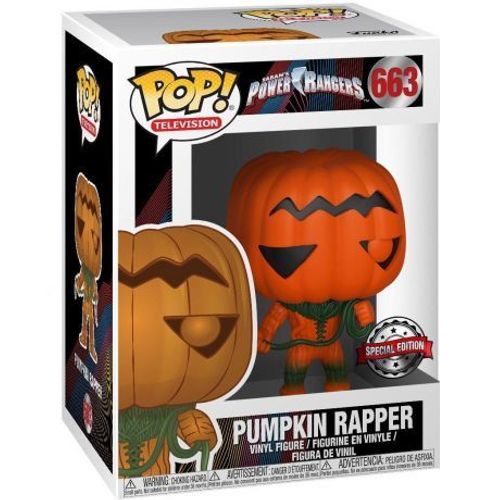 Figurine Funko Pop - Power Rangers N°663 - Pumpkin Rapper (32656)