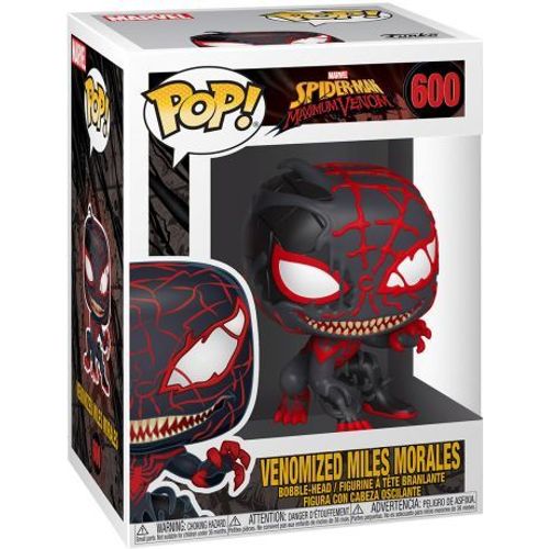 Figurine Marvel - Max Venom - Miles Morales - Pop 10 Cm