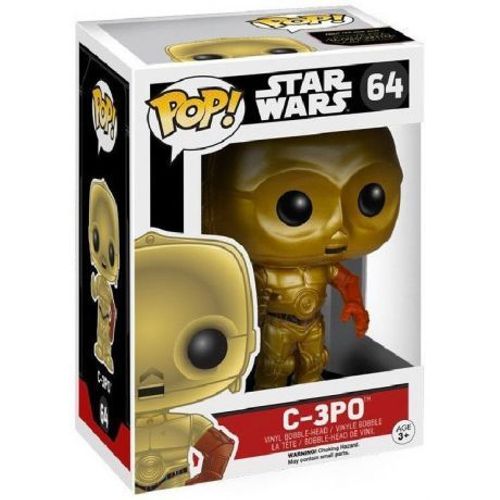 Figurine Pop - Star Wars Classique - C-3po Red Arm - Funko Pop N°64