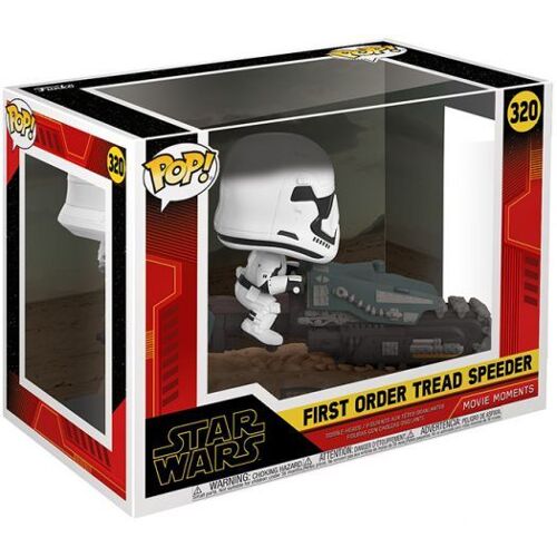 Figurine Funko Pop Bobble Head - Star Wars 9 : L'ascension De Skywalker N°320 - First Order Tread Speeder (39915)