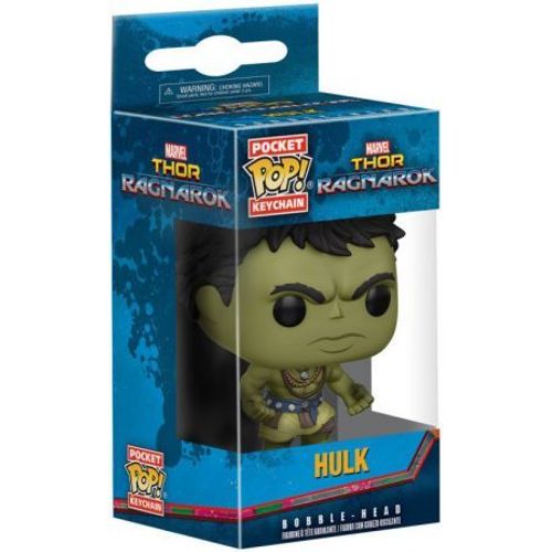Porte Clé Marvel Thor Ragnarok - Hulk Pocket Pop 4cm