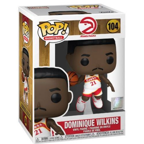 Figurine Funko Pop - Nba N°104 - Dominique Wilkins - Hawks (55217)