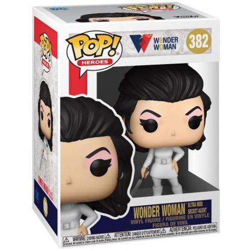Figurine Funko Pop - Wonder Woman 80 Ans N°382 - Wonder Woman Agent Secret Ultra Mod 1968 (54970)