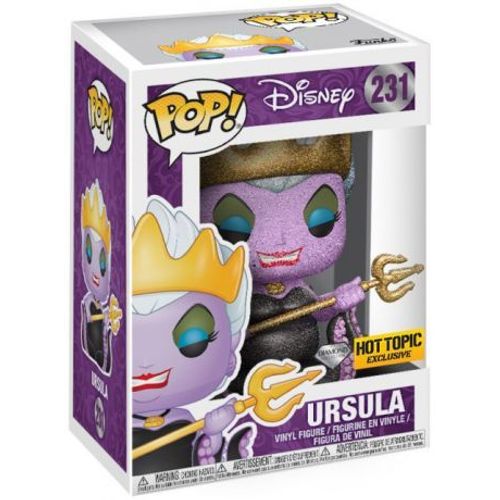 Figurine Ursula Glitter Exclusive 231 - Disney Funko Pop! Vinyl