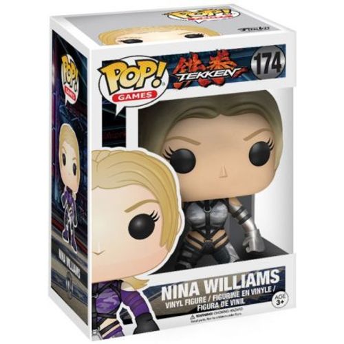 Figurine Pop - Tekken - Nina Williams Silver Suit - Funko Pop