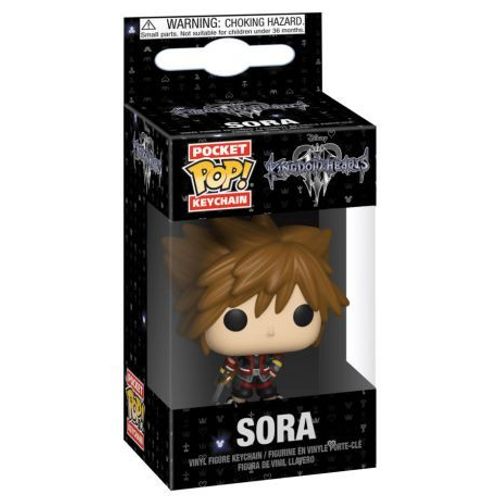 Porte Clé Disney Kingdom Hearts 3 - Sora Pocket Pop 4cm