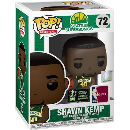 Figurine Funko Pop - Shawn Kemp - Nba (72) - Pop Sport - Exclusive Comic-Con - Fu45929
