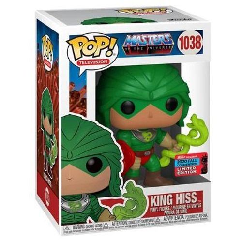 Figurine Funko Pop - Les Maîtres De L'univers N°1038 - King Hiss (50695)