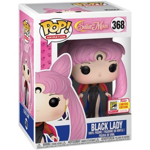 Funko Pop Animation #368 Sailor Moon Black Lady Sdcc 2018 + Pop Protector