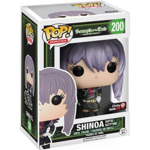 Seraph Of The End Figurine Pop! Animation Vinyl Shinoa (With Scythe) 9 Cm