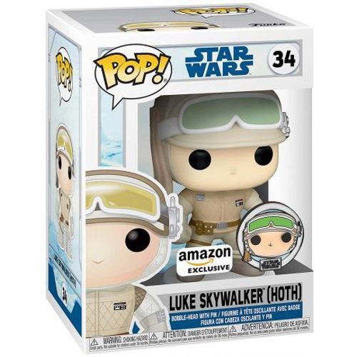 Figurine Funko Pop - Star Wars 5 : L'empire Contre-Attaque N°34 - Luke Skywalker (55483)