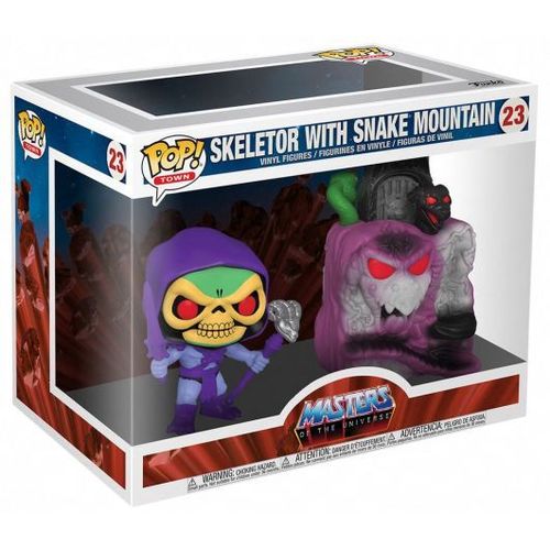 Figurine Funko Pop - Les Maîtres De L'univers N°23 - Snake Mountain Avec Skeletor (51469)