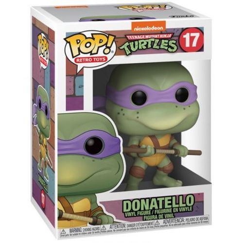 Figurine Funko Pop - Tortues Ninja N°17 - Donatello (51434)