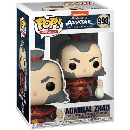 Figurine Funko Pop - Avatar: Le Dernier Maître De L'air N°998 - Amiral Zhao (56023)
