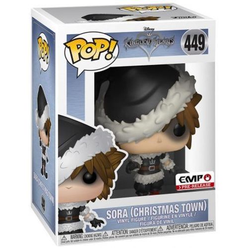 Kingdom Hearts 3 Figurine Pop! Disney Vinyl Christmas Town Sora 9 Cm