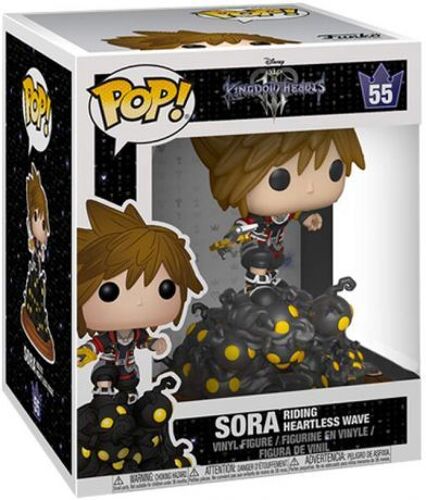 Figurine Funko Pop - Kingdom Hearts N°55 - Sora Escaladant Une Vague De Sans-Coeurs (34194)