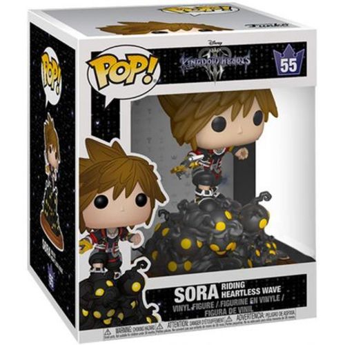 Figurine Funko Pop - Kingdom Hearts N°55 - Sora Escaladant Une Vague De Sans-Coeurs (34194)