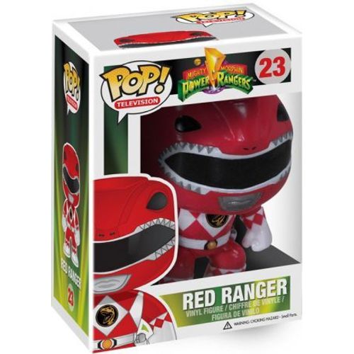 Figurine Funko Pop - Power Rangers N°23 - Ranger Rouge (03074)