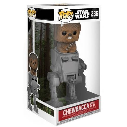 Figurine Pop - Star Wars Classique - Chewbacca With At-St - Funko Pop
