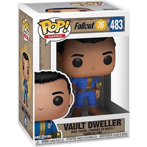 Fallout 76 Figurine Pop! Games Vinyl Vault Dweller (Male) 9 Cm