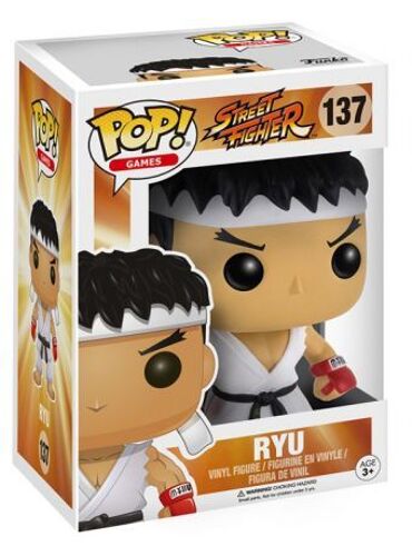 Figurine Pop - Street Fighter - Ryu White Headband - Funko Pop