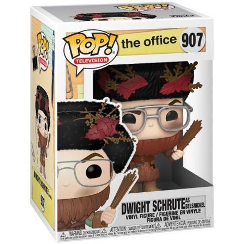 The Office Figurine Pop! Tv Vinyl Dwight As Belsnickel 9 Cm