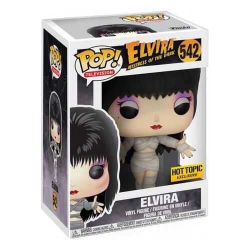 Figurine Pop - Elvira, Maîtresse Des Ténèbres - Elvira - Funko Pop
