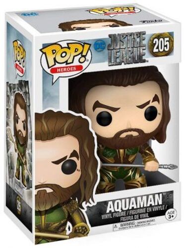 Figurine Pop - Justice League - Aquaman - Funko Pop N°205