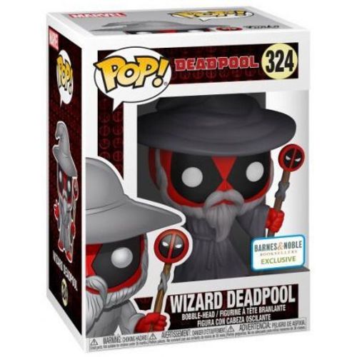 Deadpool Playtime Pop! Marvel Vinyl Figurine Wizard Deadpool 9 Cm