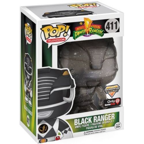 Figurine Pop - Power Rangers - Noir Morphing - Funko Pop