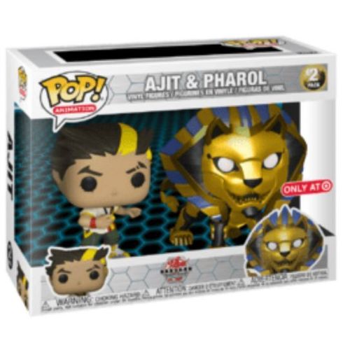 Figurines Funko Pop - Bakugan - Ajit & Pharol (54623)