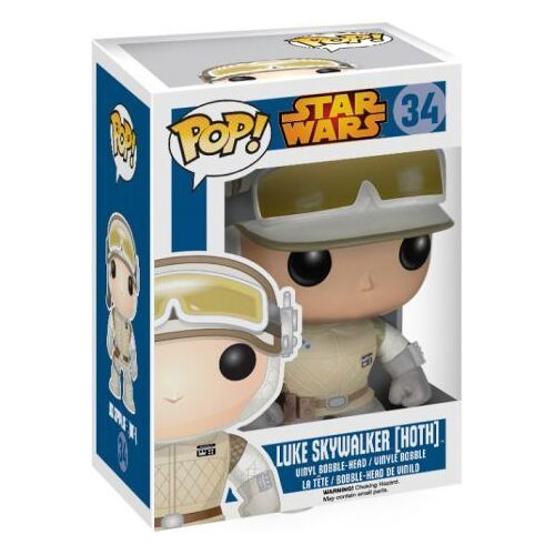 Figurine Pop - Star Wars Classique - Luke Skywalker Hoth - Funko Pop N°34