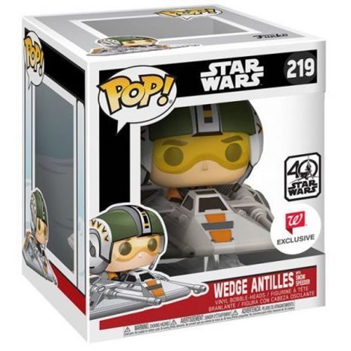 Figurine Pop - Star Wars Classique - Wedge Antilles With Snow Speeder - Funko Pop