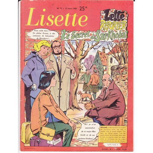 Lisette N° 11 Du 17 Mars 1957