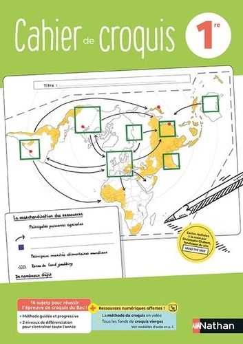 Cahier De Croquis 1re - Edition 2021