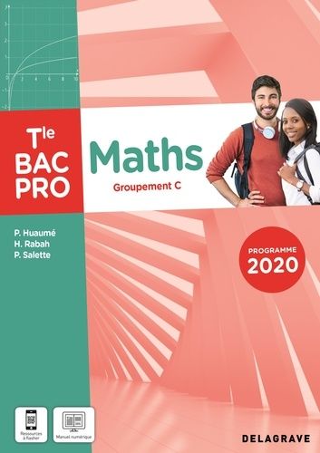 Maths Tle Bac Pro Groupement C - Pochette Élève - Edition 2021