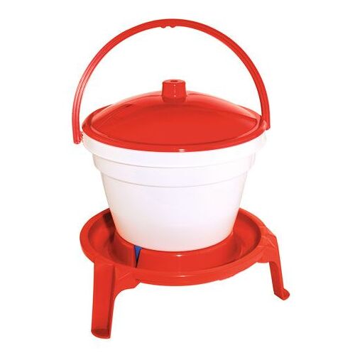 Seau-Abreuvoir Volaille 12 L Avec Pied Et Anse