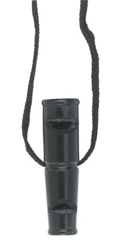 Sifflet En Cuir De Buffle Double Ton 6,5 Cm