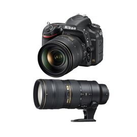 KIT NIKON D750 AF-S 24-120MM F4G ED VR + AF-S 70-200MM F2.8G ED VR II
