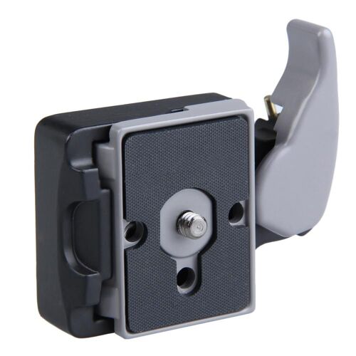 Adaptateur De Caméra Noir 323 À Dégagement Rapide Avec Plaque Compat Manfrotto 200pl-14