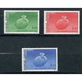 Conseil De L'Europe : "Une Jeunesse, Un Avenir" La Paire Année 1985 Timbres De Service N° 85 86 87 Yvert Et Tellier Luxe