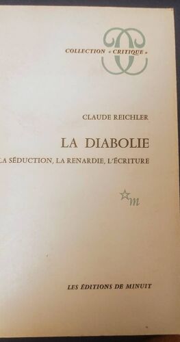 Claude Reichler, La Diabolie