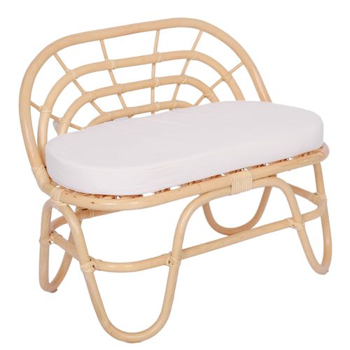 Sofa - Canapé Pour Enfant En Rotin Naturel
