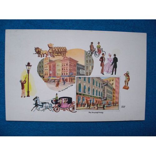 The Berghoff  By Artist Peter Diem,  Chicago, Illinois  Thiessen Printing Corp