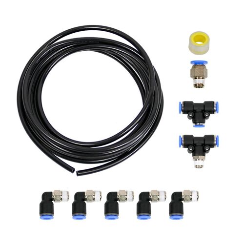 Kit De Raccord Sous Vide Connecteur Push Lock Fuel Wastegate Turbo Wastegate & Solenoid